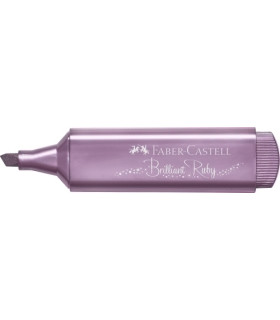 ROTUL.FLUOR FABER CASTELL 1546 MET.RUBI