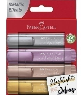ROTUL.FLUOR FABER CASTELL 1546 MET.P/4