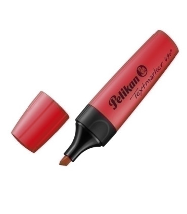 ROTUL.FLUOR PELIKAN 490  ROJO