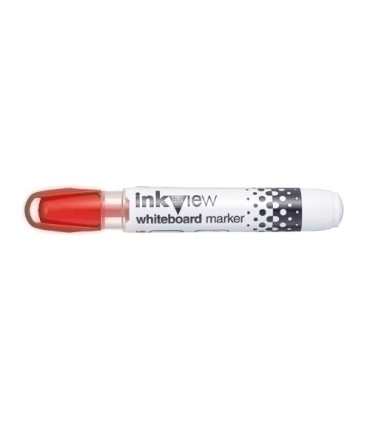 ROTULADOR UNI-BALL INKVIEW MARKER ROJO