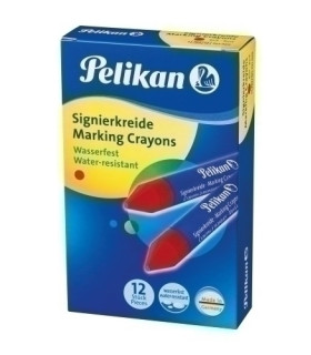 CERA MARCAD.PELIKAN DURA ROJO (Cj.12)