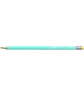 LAPIZ STABILO HEXAG.C/GOMA 2160 HB AZUL