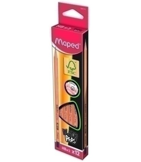 LAPIZ MAPED BLACK  PEPS - HB
