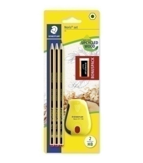 LAPIZ STAEDT.120 NORIS Nº2 - HB B/3+A