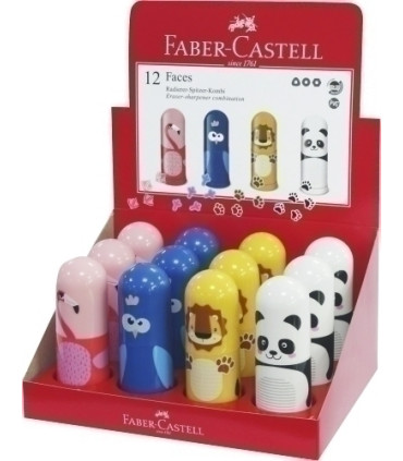 AFILABORRA FABER-CASTELL ANIMALES EXP.12