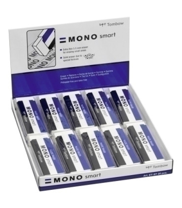 GOMA TOMBOW MONO SMART CAJA DE 20