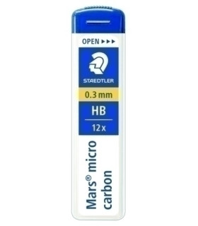 MINAS STAED.250 MARS M. 0,3 - HB (Tb.12)