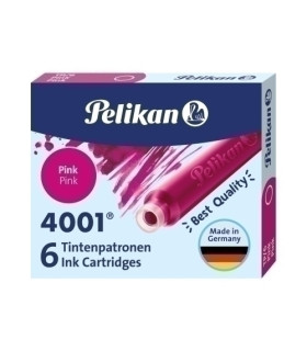 TINTA ESTILOG.PELIKAN 6 CART.TP/6 ROSA