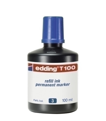 TINTA ROTUL.EDDING 100 ml T100 AZUL