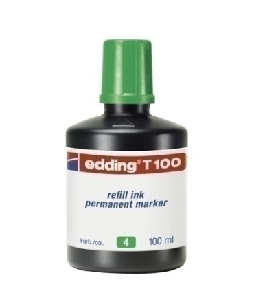 TINTA ROTUL.EDDING 100 ml T100 VERDE