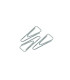 CLIP FOROFIS Nº2 TRIANG. NIQUEL. C/100