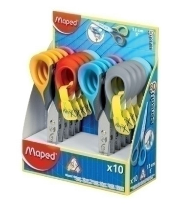 TIJERAS MAPED SENSOFT 3D 13 cm.ZD.EXP.10