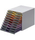 MODULO DURABLE 10 CAJONES VARICOLOR
