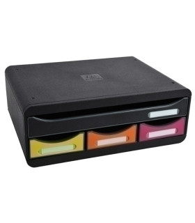 MODULO EXACOMPTA TOOLBOX MINI 4 CAJONES