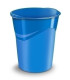 PAPELERA PLAST. CERRADA CEP GLOSS AZUL
