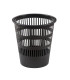 PAPELERA REJILLA FAIBO 12 L NEGRA
