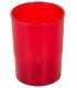 PORTA LAPICES PLASTICO REDONDO TR. ROJO
