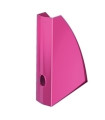 REVISTERO PLASTICO LEITZ WOW FUCSIA