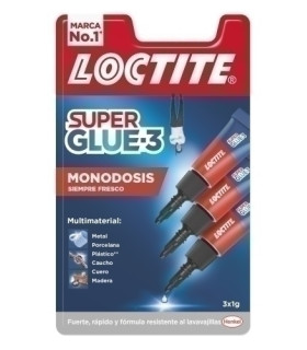 PEGAMENTO INST.SUPER GLUE-3  3x1g M.TRIO