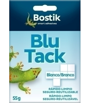 MASILLA ADHESIVA BLU-TACK BLANCO CUART.