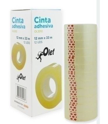 CINTA ADHESIVA OLEF rollo 33x12