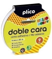 CINTA DOBLE CARA PLICO 9x20