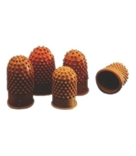 DEDILES de GOMA TALLA 1 C/10