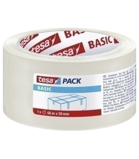 CINTA EMB.TESA BASIC PP 66x50 TRANSP.