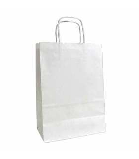 BOLSA PAPEL CELUL.BLANCO 32x40 BL P/50