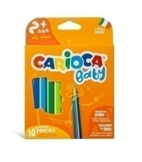 LAPICES COLOR CARIOCA BABY CAJA de 10