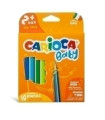 LAPICES COLOR CARIOCA BABY CAJA de 10