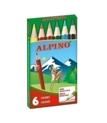 LAPICES COLOR ALPINO  CT. est. 6