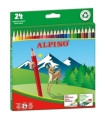 LAPICES COLOR ALPINO  LG. est.24