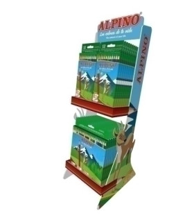 LAPICES COLOR ALPINO  LG. EXP. 36