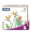 LAPICES COLOR 213 MILAN  CAJA METAL.24