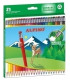LAPICES COLOR ALPINO BORR. est.24 c/GM