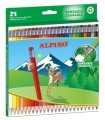 LAPICES COLOR ALPINO BORR. est.24 c/GM