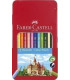 LAPICES COLOR FABER  est.METAL 12