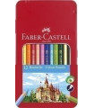 LAPICES COLOR FABER  est.METAL 12