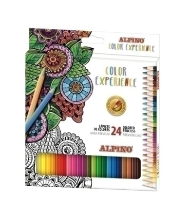 LAPICES COLOR ALPINO EXPERI. est.24