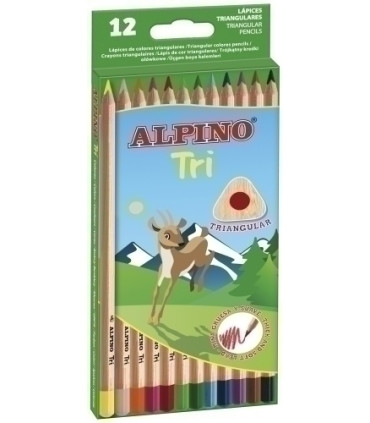 LAPICES COLOR ALPINO TRI est.12