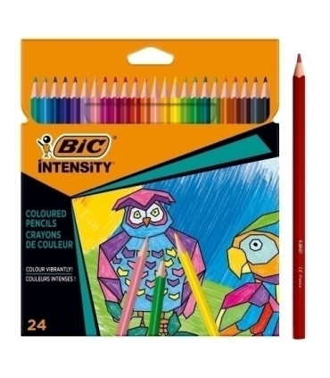 LAPICES COLOR BIC INTENSITY UP B/24