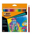 LAPICES COLOR BIC INTENSITY UP B/24