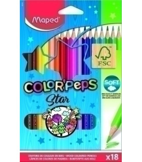LAPICES COLOR MAPED COLOR PEPS  est.18