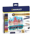 LAPICES COLOR MANLEY SET CREATIVO C/23