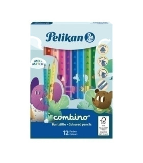 LAPICES COLOR PELIKAN TRIANGULAR est.12