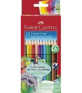 LAPICES ACLB.FABER COLOUR GRIP est.12