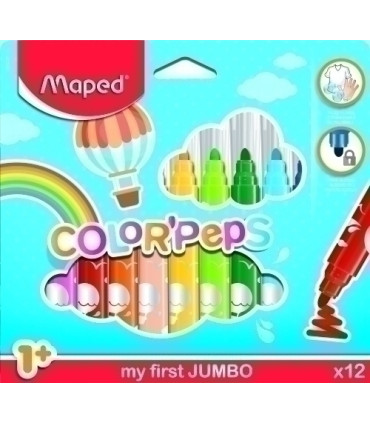 ROTUL.MAPED COLOR´PEPS U.LAV.JUMBO E.12