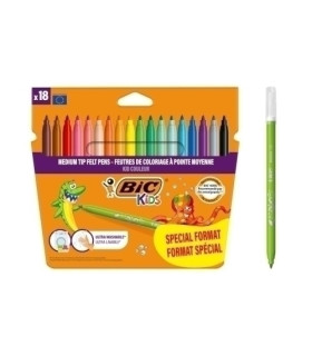 ROTUL.BIC KID COULEUR CAJA 18