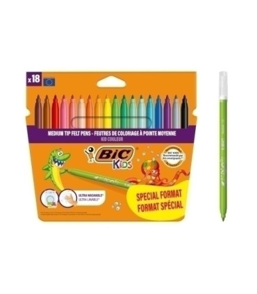 ROTUL.BIC KID COULEUR CAJA 18